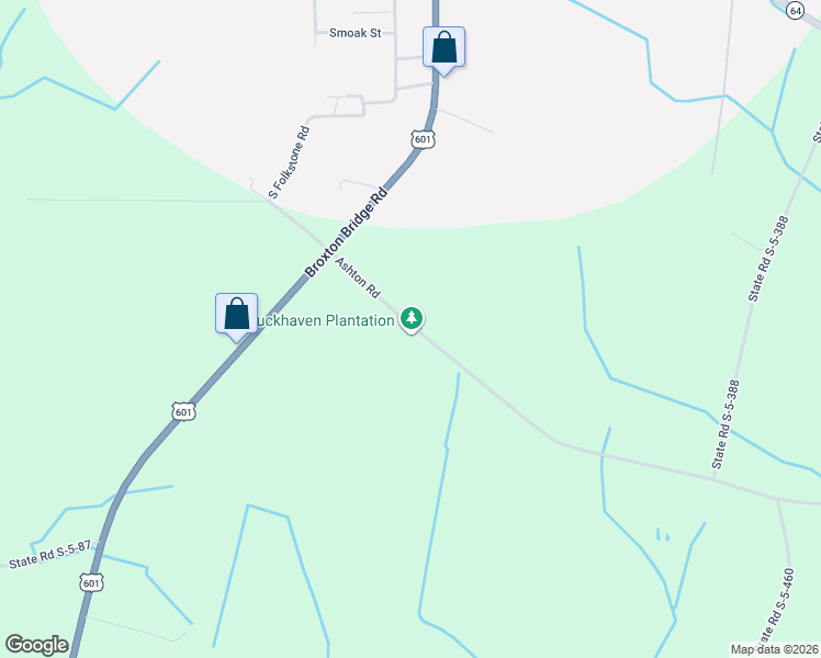 map of restaurants, bars, coffee shops, grocery stores, and more near State Road S-5-428 in Lodge