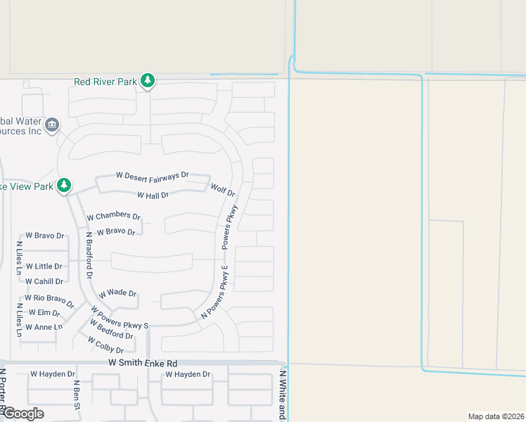 map of restaurants, bars, coffee shops, grocery stores, and more near 22171 North Olga Drive in Maricopa