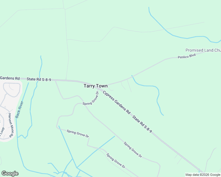 map of restaurants, bars, coffee shops, grocery stores, and more near 1020 Pimlico Boulevard in Moncks Corner