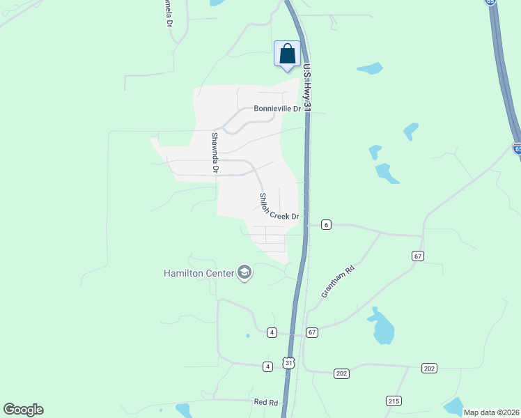 map of restaurants, bars, coffee shops, grocery stores, and more near 149 Shiloh Creek Drive in Calera