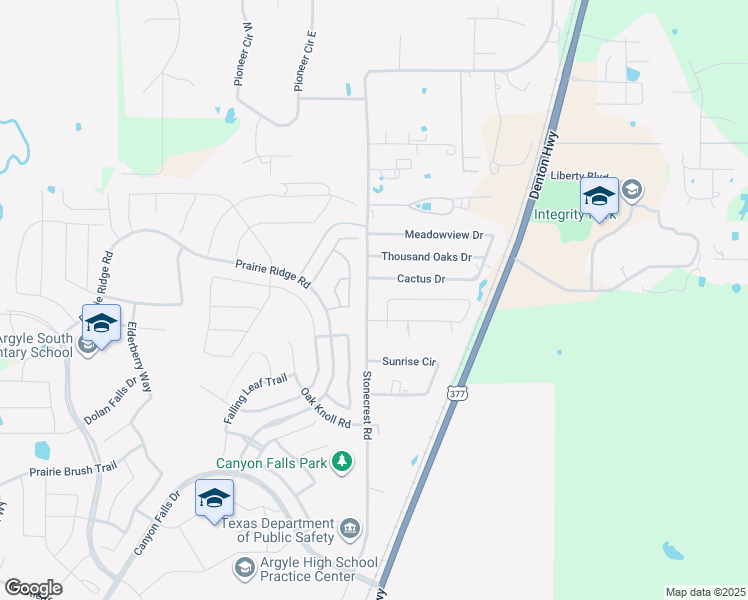 map of restaurants, bars, coffee shops, grocery stores, and more near 1757 Stonecrest Road in Argyle