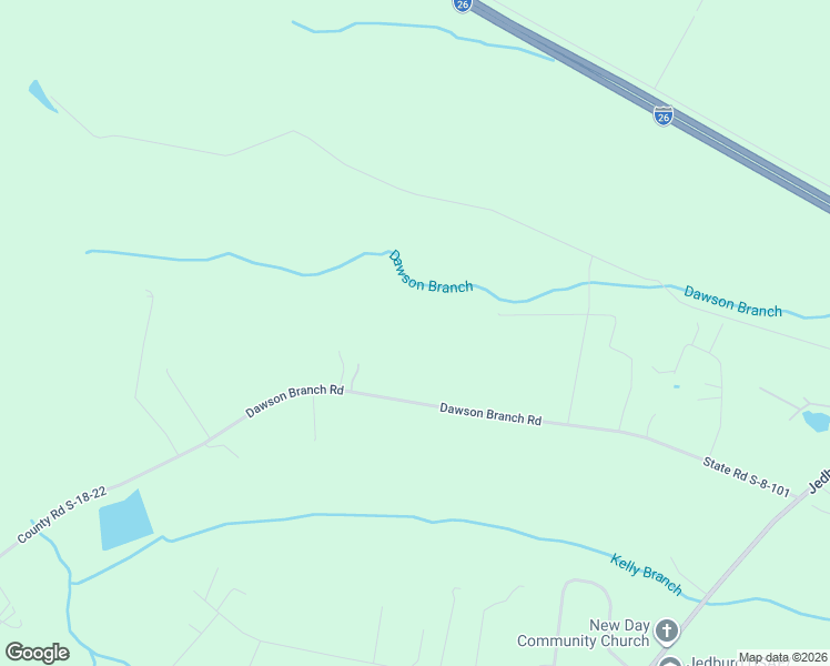 map of restaurants, bars, coffee shops, grocery stores, and more near 1697 County Road S-18-22 in Summerville