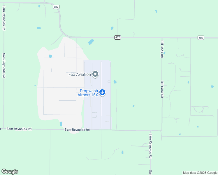 map of restaurants, bars, coffee shops, grocery stores, and more near 15655 Cessna Road in Justin