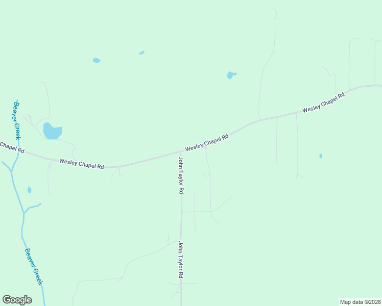 map of restaurants, bars, coffee shops, grocery stores, and more near 16518 Wesley Chapel Road in Ralph