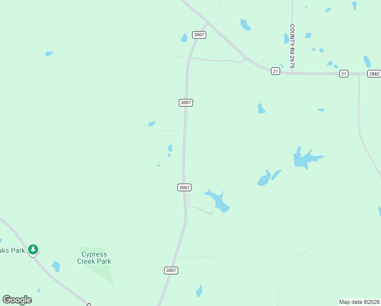 map of restaurants, bars, coffee shops, grocery stores, and more near 601 Farm to Market 3007 in Mount Pleasant
