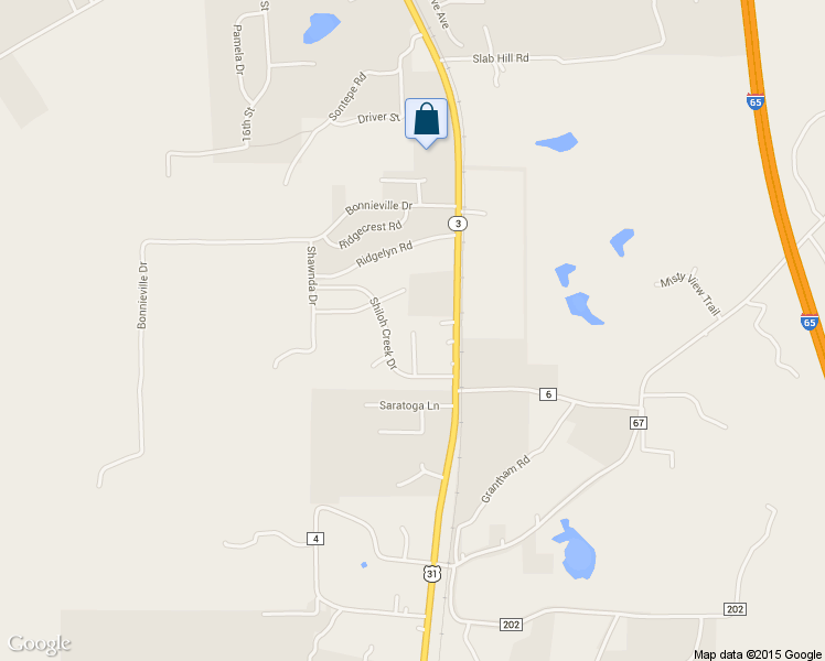 map of restaurants, bars, coffee shops, grocery stores, and more near 153 Cattail Lane in Calera