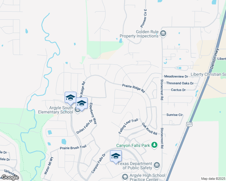 map of restaurants, bars, coffee shops, grocery stores, and more near 1020 Remington Court in Argyle