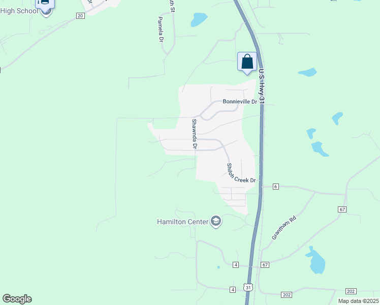 map of restaurants, bars, coffee shops, grocery stores, and more near 132-186 Shawnda Drive in Calera