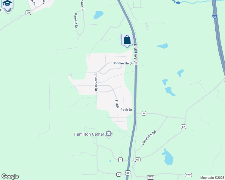 map of restaurants, bars, coffee shops, grocery stores, and more near 301 Creek Run Circle in Calera
