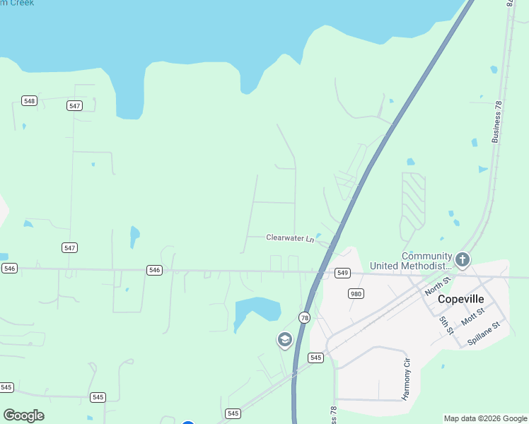 map of restaurants, bars, coffee shops, grocery stores, and more near 3815 Wild Flower Lane in Nevada
