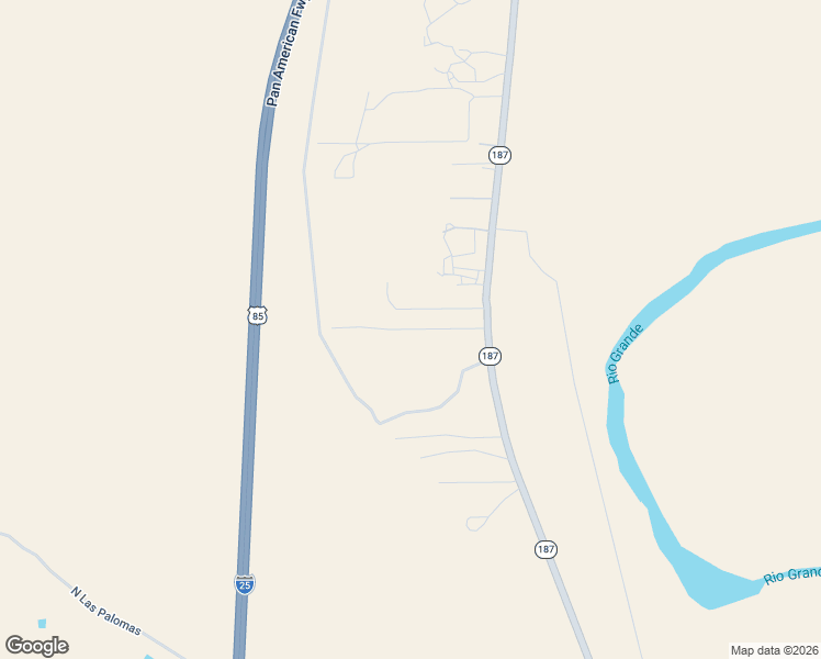 map of restaurants, bars, coffee shops, grocery stores, and more near Tortugas Road in Sierra County