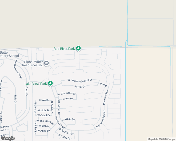 map of restaurants, bars, coffee shops, grocery stores, and more near 40564 West Agave Road in Maricopa