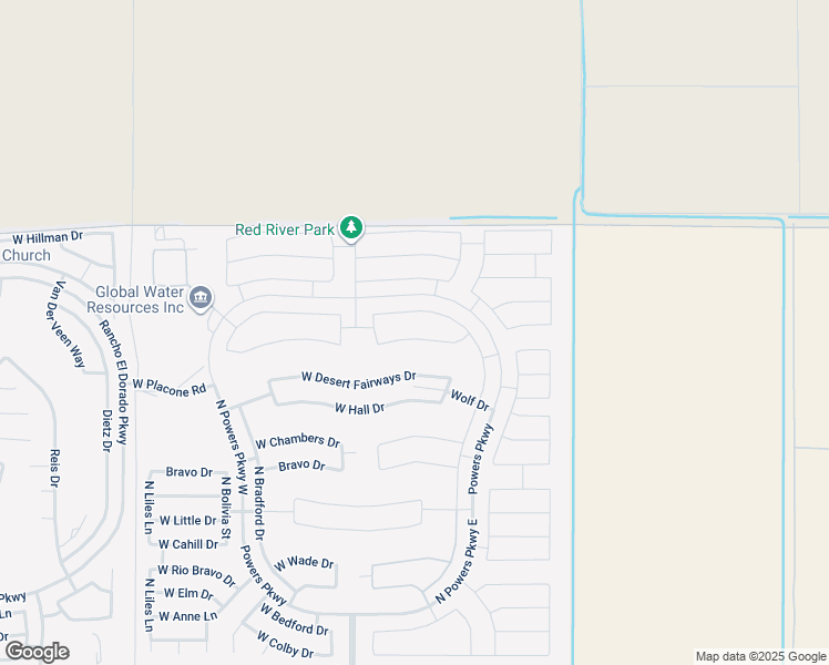 map of restaurants, bars, coffee shops, grocery stores, and more near 40440 West Agave Road in Maricopa