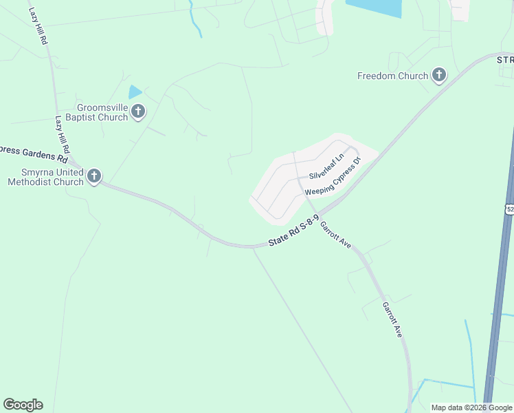 map of restaurants, bars, coffee shops, grocery stores, and more near 530 Lateleaf Drive in Moncks Corner