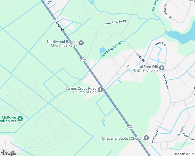 map of restaurants, bars, coffee shops, grocery stores, and more near 1366 State Road in Summerville