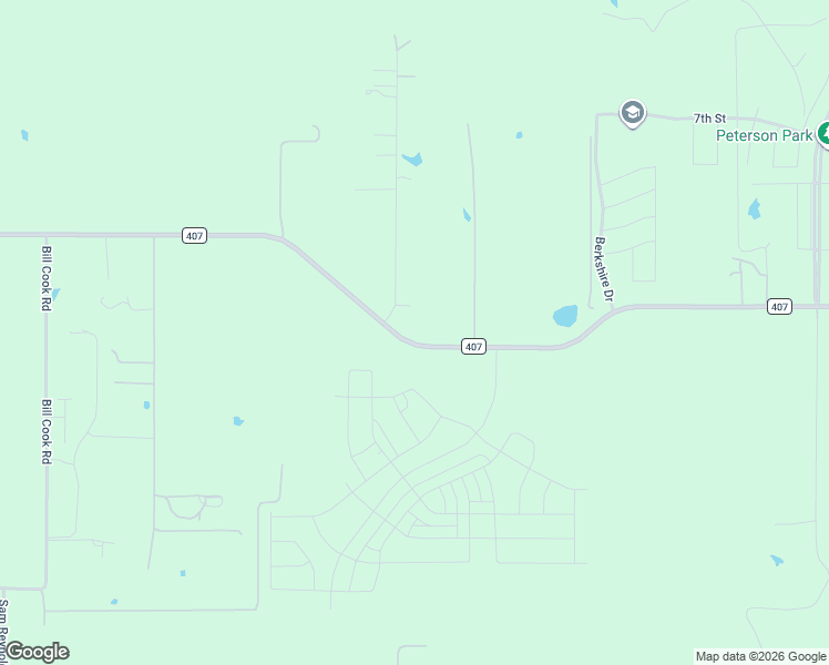 map of restaurants, bars, coffee shops, grocery stores, and more near 11510 Farm to Market Road 407 in Justin
