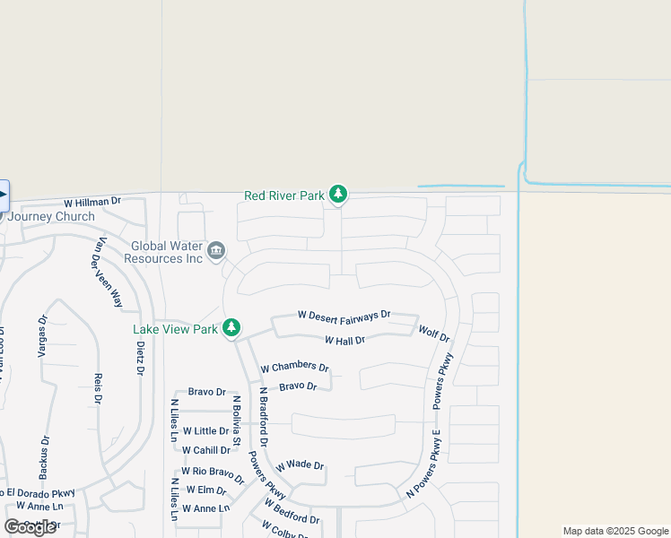 map of restaurants, bars, coffee shops, grocery stores, and more near 40696 West Agave Road in Maricopa