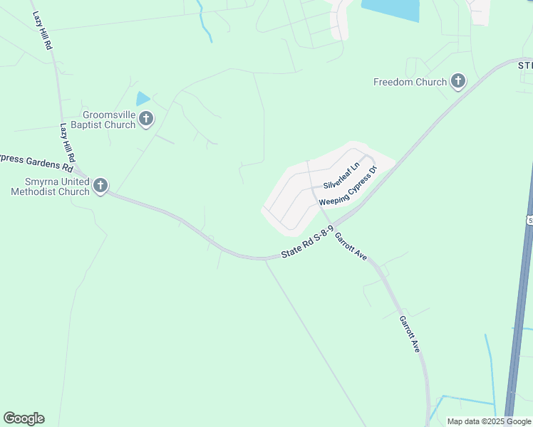 map of restaurants, bars, coffee shops, grocery stores, and more near 455 Brookgreen Drive in Moncks Corner