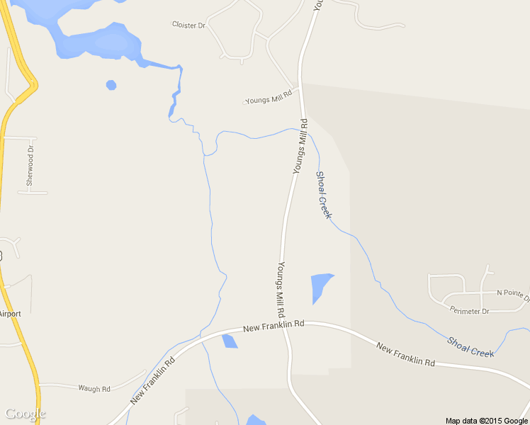 map of restaurants, bars, coffee shops, grocery stores, and more near 1363 Youngs Mill Road in LaGrange