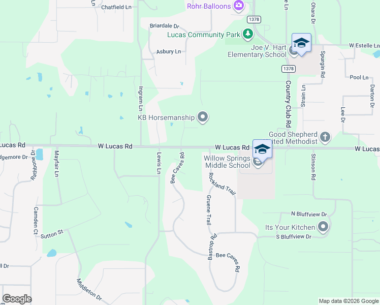 map of restaurants, bars, coffee shops, grocery stores, and more near 105 Bee Caves Road in Allen