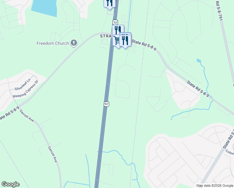 map of restaurants, bars, coffee shops, grocery stores, and more near 2713-2829 U.S. 52 in Moncks Corner