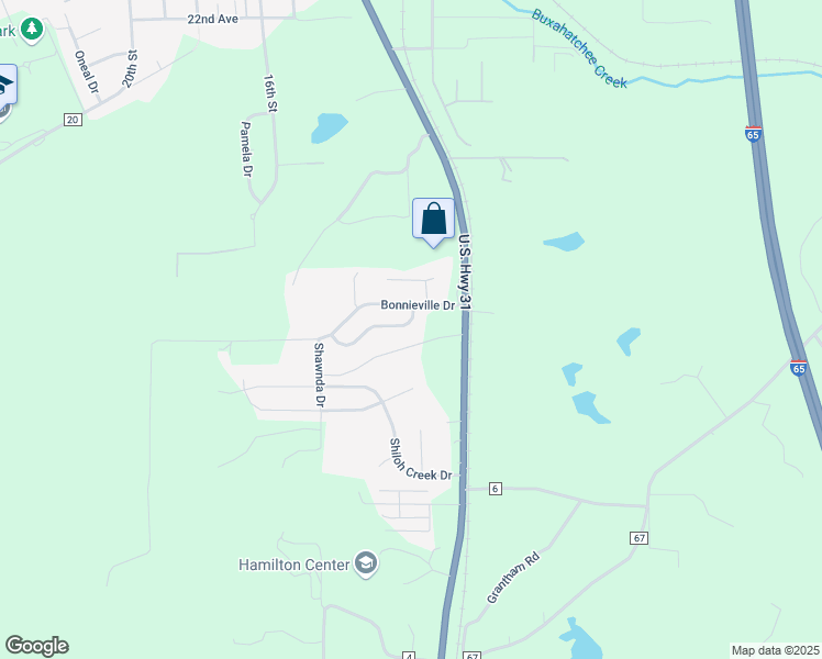 map of restaurants, bars, coffee shops, grocery stores, and more near 113 Ridgecrest Road in Calera