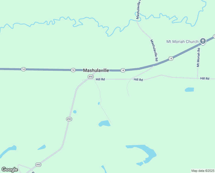 map of restaurants, bars, coffee shops, grocery stores, and more near Hill Road in Macon