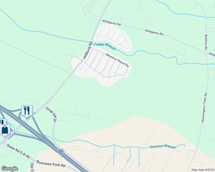 map of restaurants, bars, coffee shops, grocery stores, and more near 308 Mondo Ct in Summerville