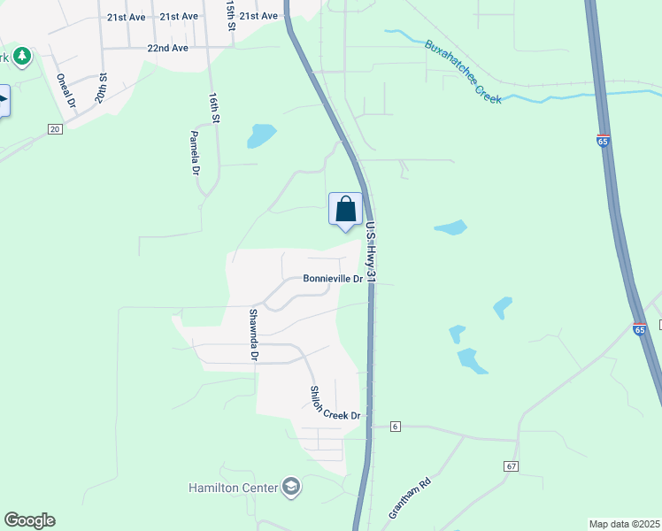 map of restaurants, bars, coffee shops, grocery stores, and more near 133 Cove Landing in Calera