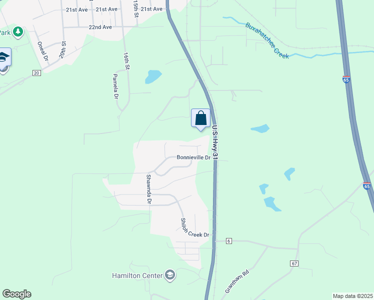 map of restaurants, bars, coffee shops, grocery stores, and more near 151 Cove Landing in Calera