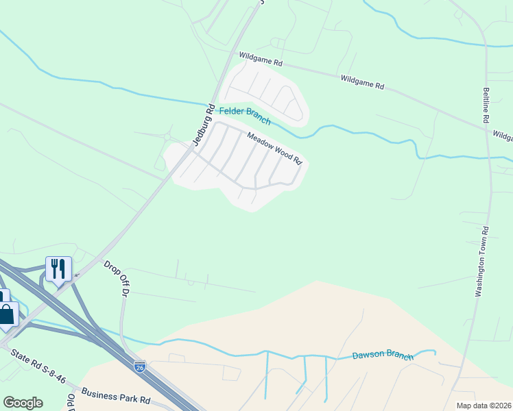map of restaurants, bars, coffee shops, grocery stores, and more near 308 Mondo Ct in Summerville
