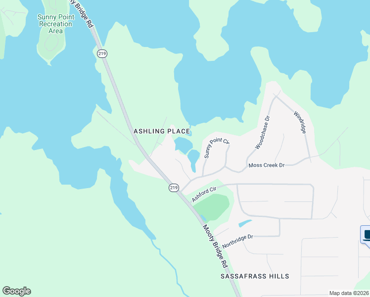 map of restaurants, bars, coffee shops, grocery stores, and more near 136 Sunny Point Circle in LaGrange