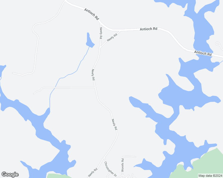 map of restaurants, bars, coffee shops, grocery stores, and more near 265 Neely Road in LaGrange