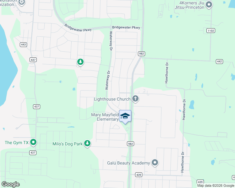 map of restaurants, bars, coffee shops, grocery stores, and more near 5614 Shady Hill Circle in Princeton