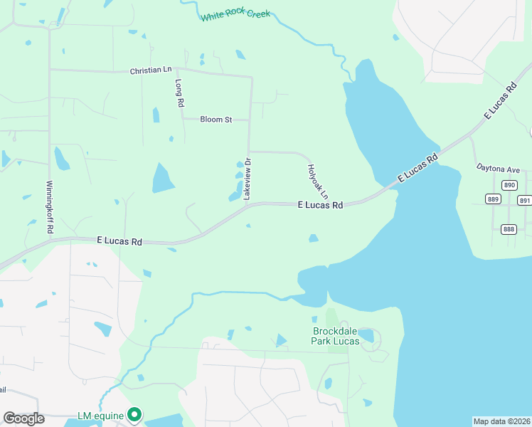 map of restaurants, bars, coffee shops, grocery stores, and more near 1410 East Lucas Road in Lucas