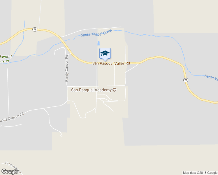 map of restaurants, bars, coffee shops, grocery stores, and more near 602a Academy Road in Escondido
