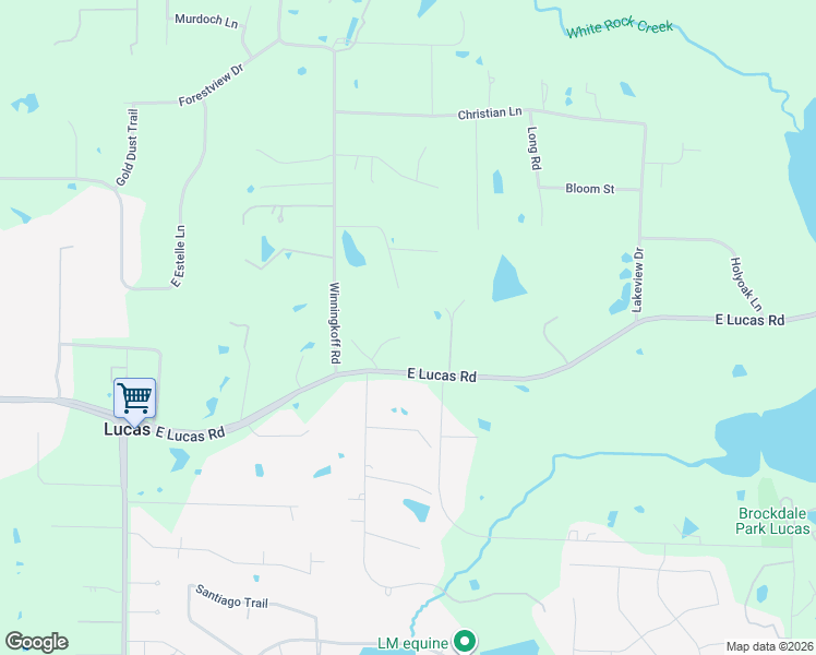 map of restaurants, bars, coffee shops, grocery stores, and more near 8 Woodview Circle in Allen