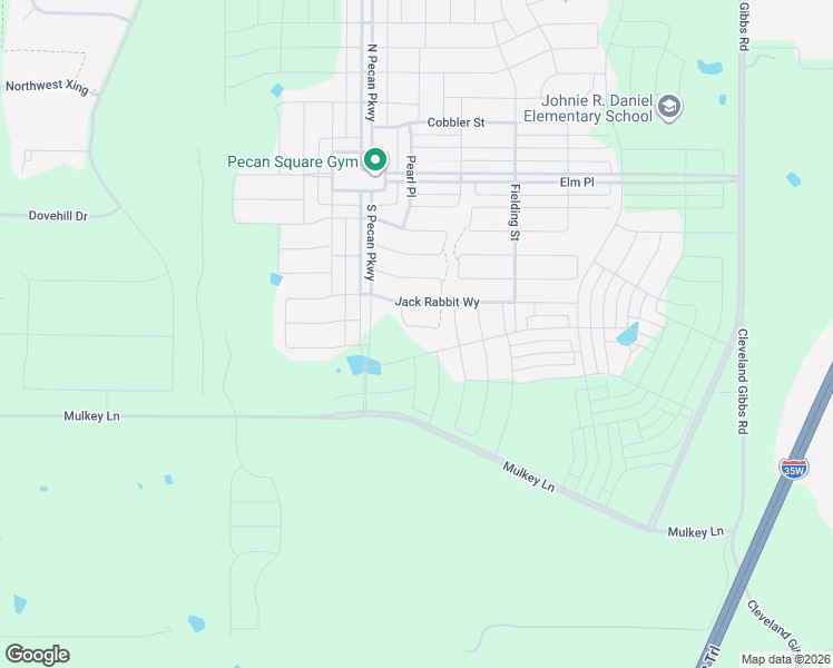 map of restaurants, bars, coffee shops, grocery stores, and more near 6996 Mulkey Lane in Northlake