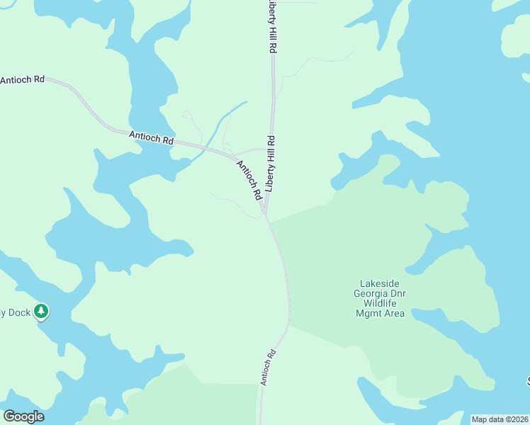 map of restaurants, bars, coffee shops, grocery stores, and more near 1858 Antioch Road in LaGrange
