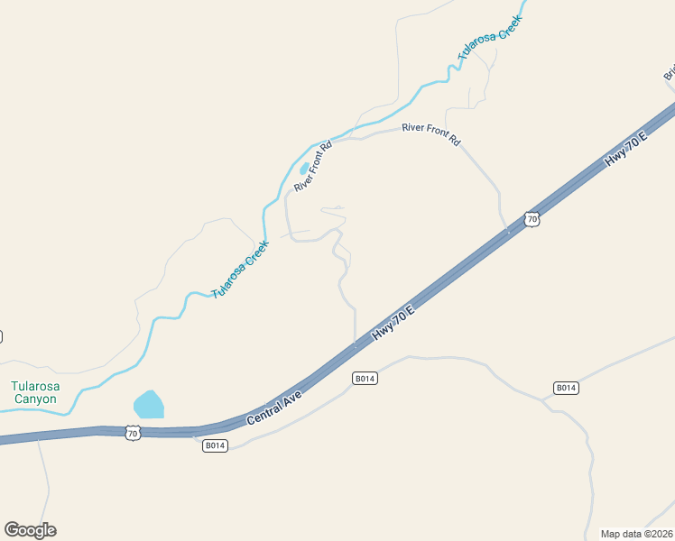 map of restaurants, bars, coffee shops, grocery stores, and more near 177 River Front Road in Tularosa