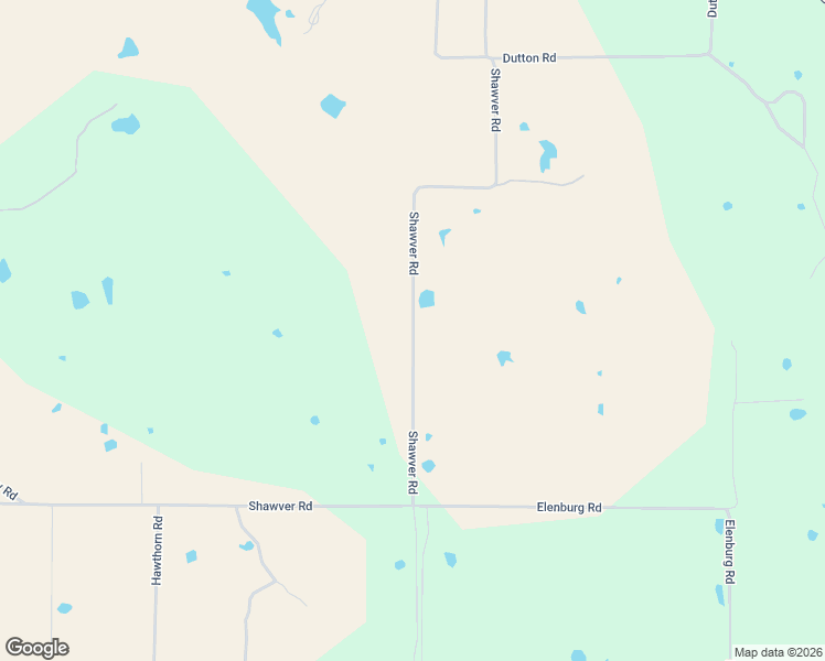 map of restaurants, bars, coffee shops, grocery stores, and more near Shawver Road in Jacksboro