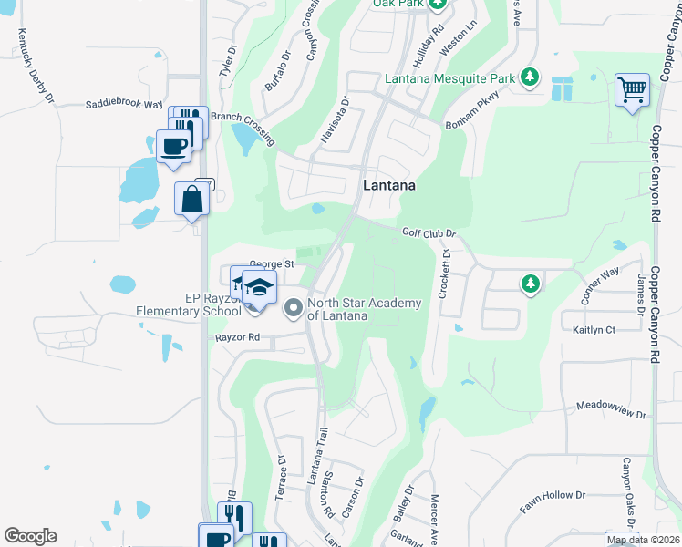 map of restaurants, bars, coffee shops, grocery stores, and more near 8901 Cypress Creek Road in Lantana