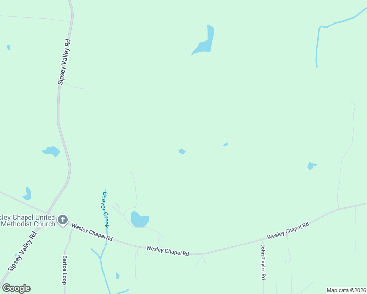 map of restaurants, bars, coffee shops, grocery stores, and more near 16445 Wesley Chapel Road in Ralph