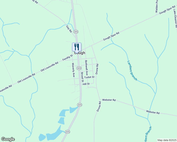 map of restaurants, bars, coffee shops, grocery stores, and more near 380 Bothwell Avenue in Keysville