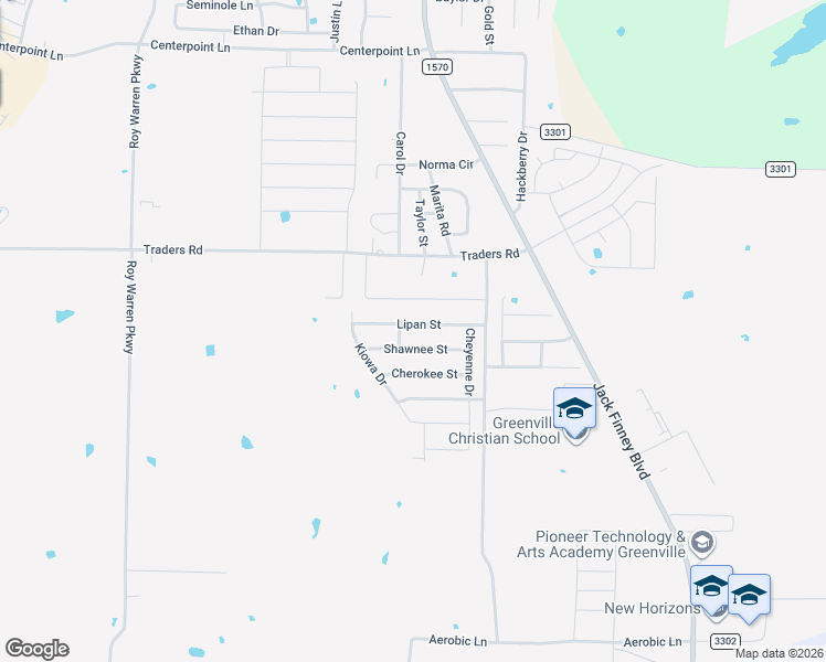 map of restaurants, bars, coffee shops, grocery stores, and more near in Greenville