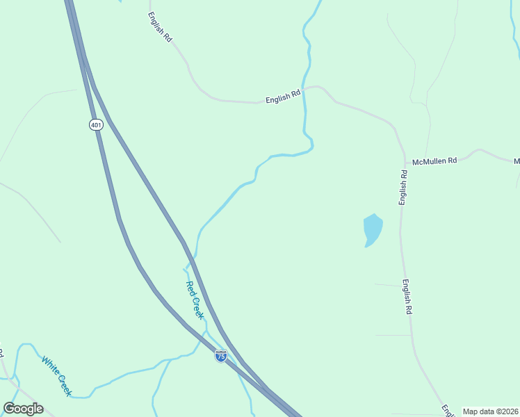 map of restaurants, bars, coffee shops, grocery stores, and more near 1578 English Road in Forsyth