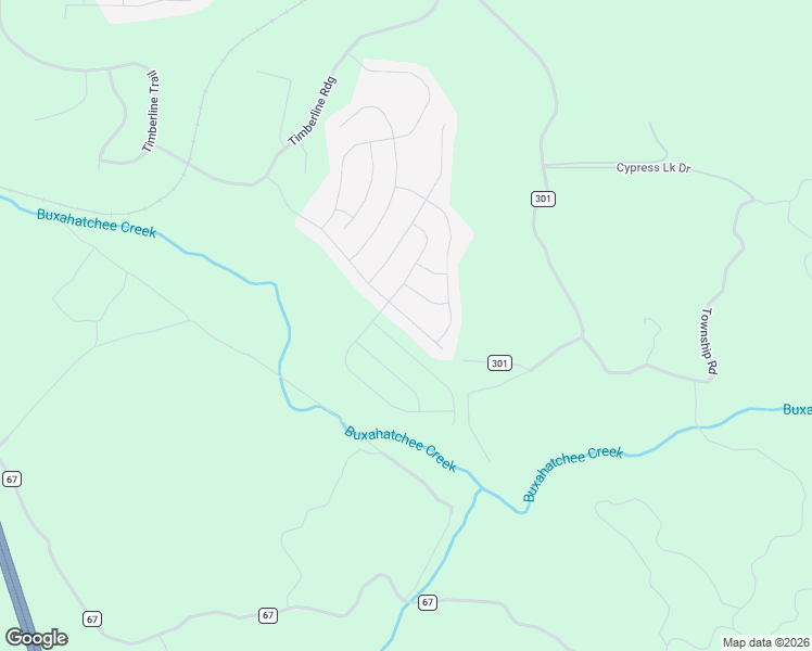 map of restaurants, bars, coffee shops, grocery stores, and more near 2102 Timberline Drive in Calera