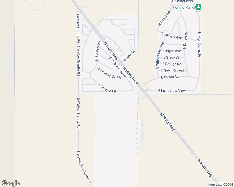 map of restaurants, bars, coffee shops, grocery stores, and more near 5868 East Sunrise Circle in Florence