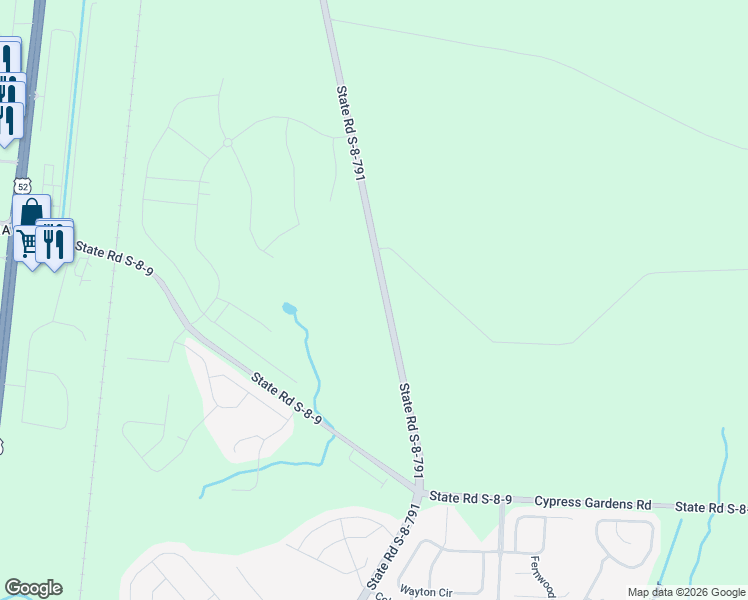 map of restaurants, bars, coffee shops, grocery stores, and more near 2461 Old Fort Road in Moncks Corner