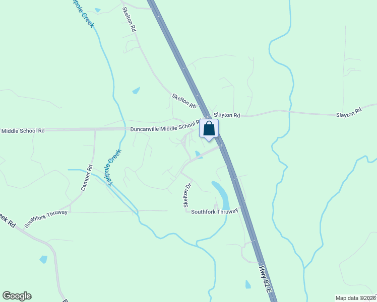 map of restaurants, bars, coffee shops, grocery stores, and more near 13142-13150 Southfork Farm Road in Duncanville